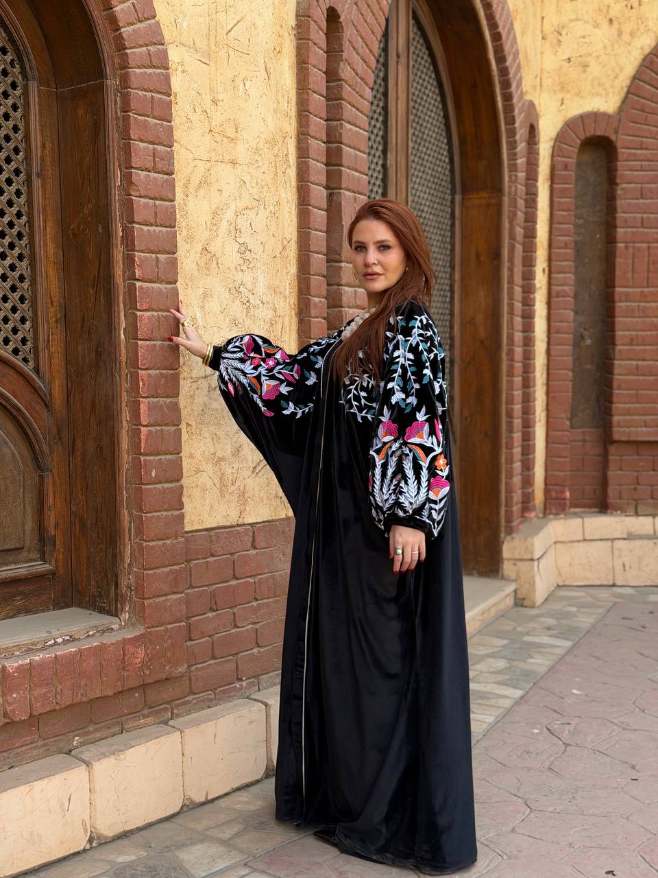 قفطان قطيفه تطريز