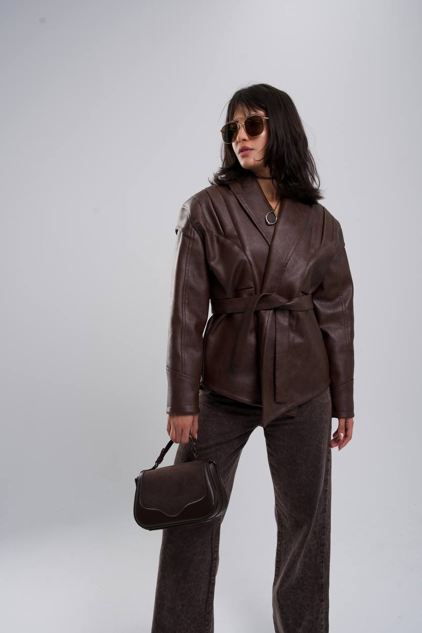 Formal Leather jacket