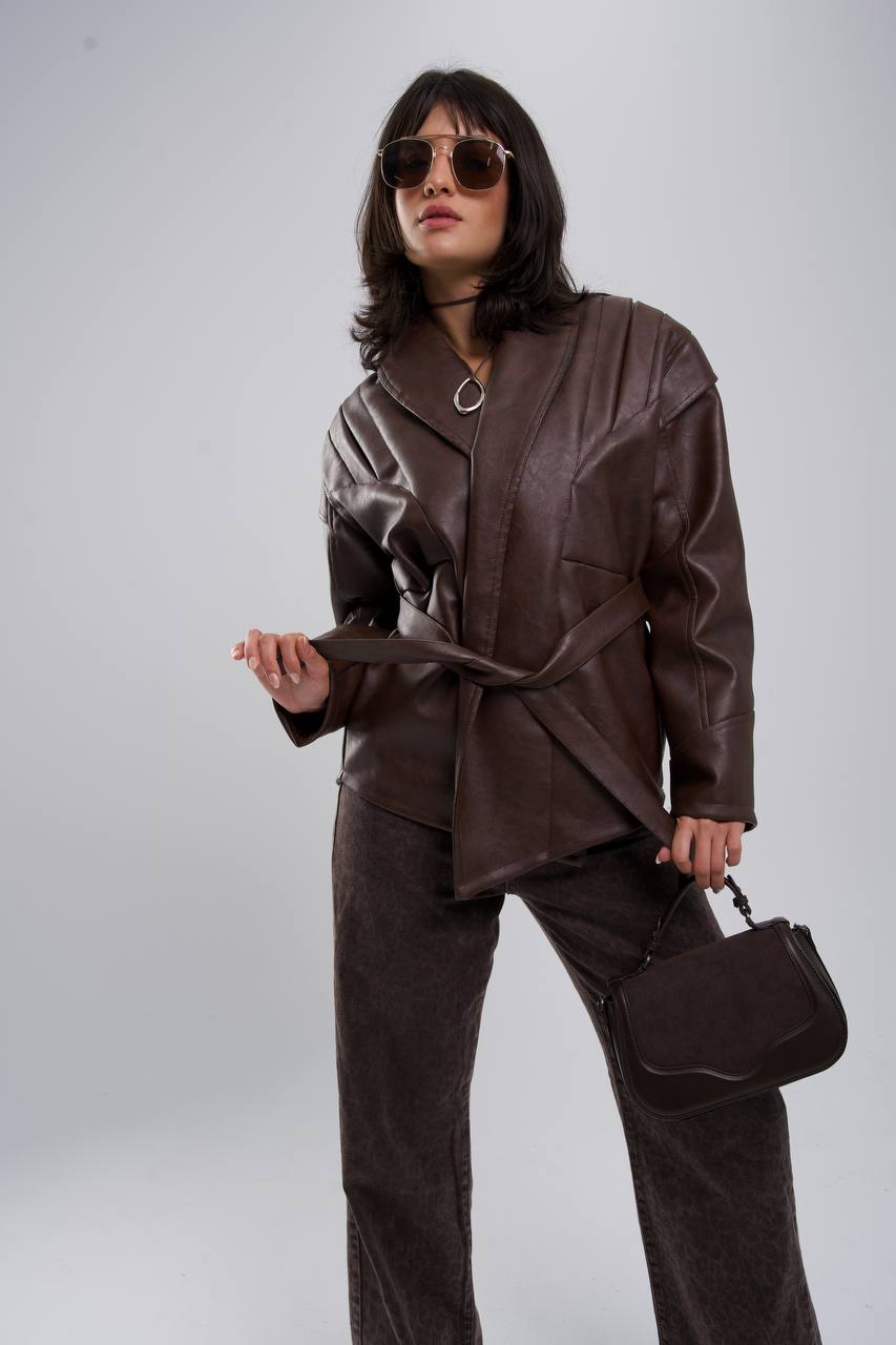 Formal Leather jacket