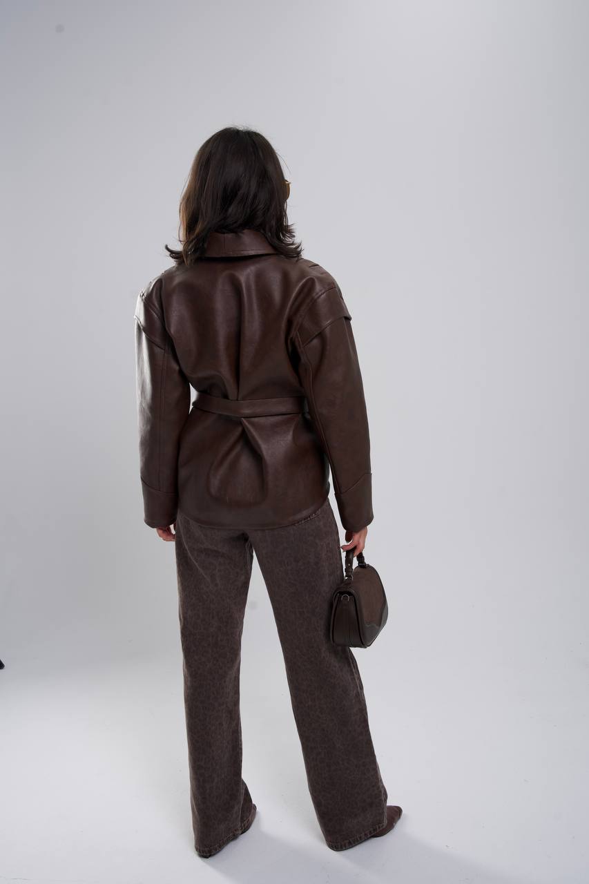 Formal Leather jacket