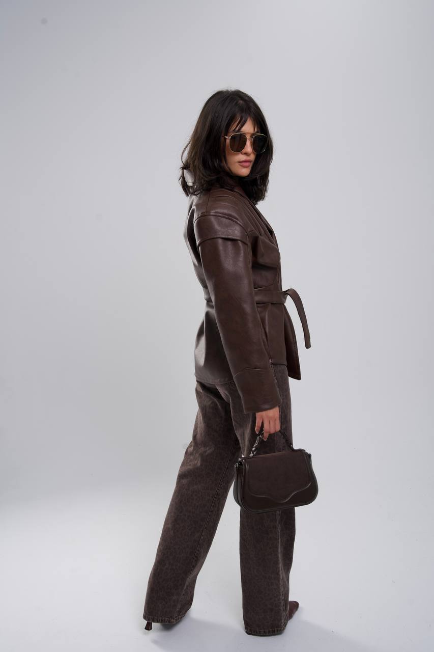 Formal Leather jacket