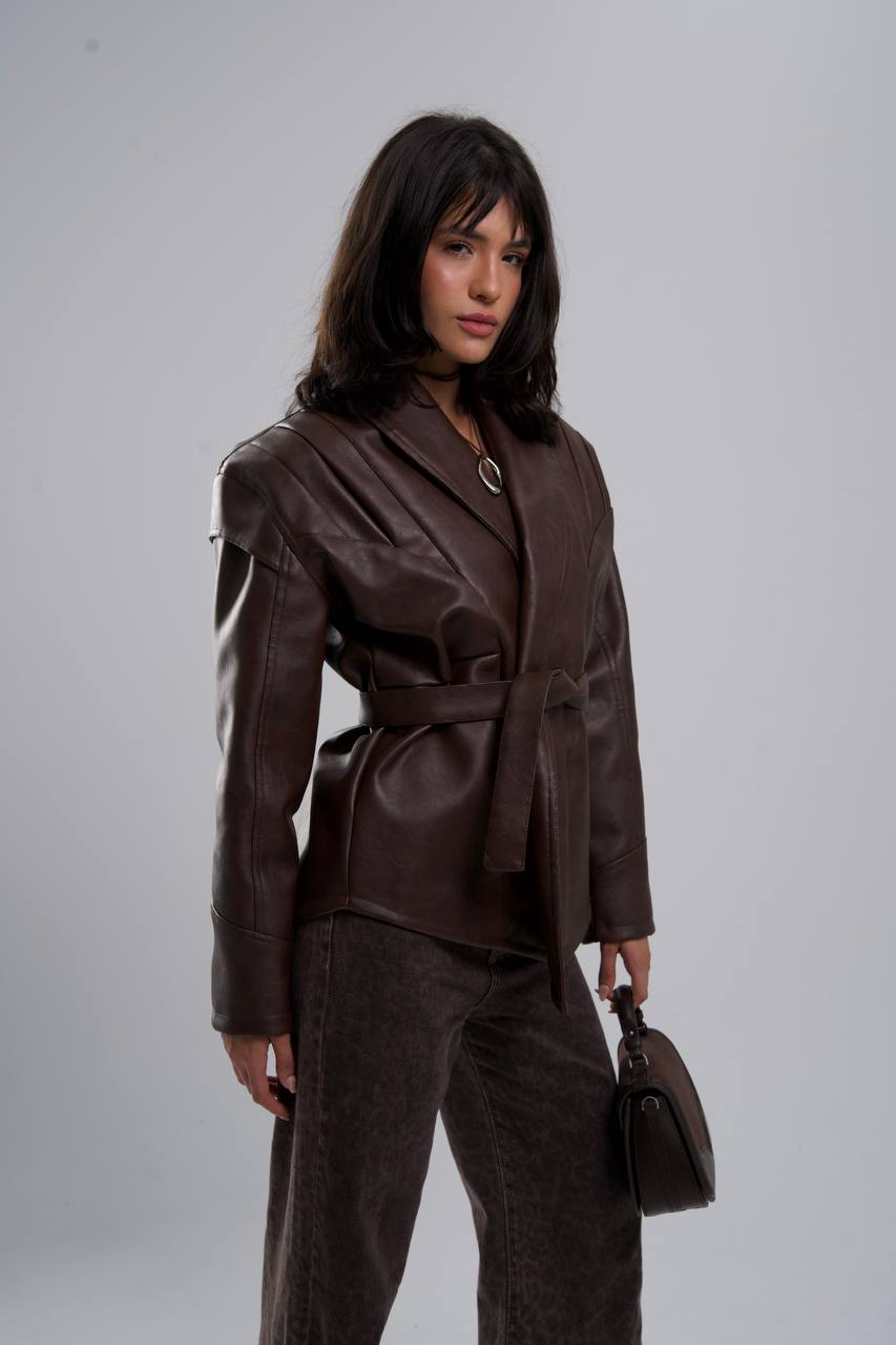 Formal Leather jacket