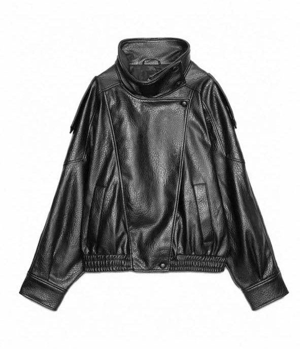 Oversize Leather Jacket