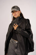 Oversize Leather Jacket
