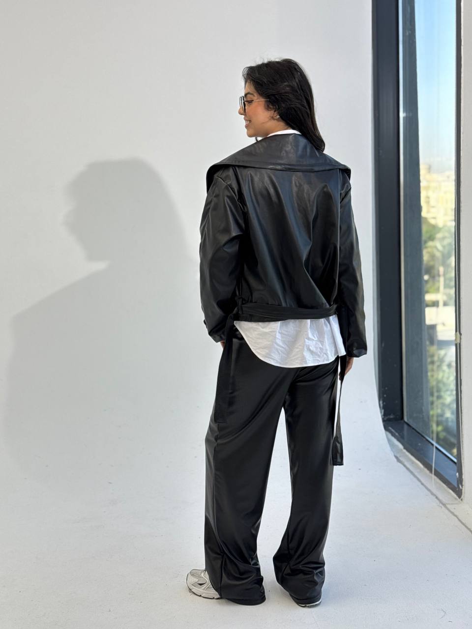 Mango Leather jacket