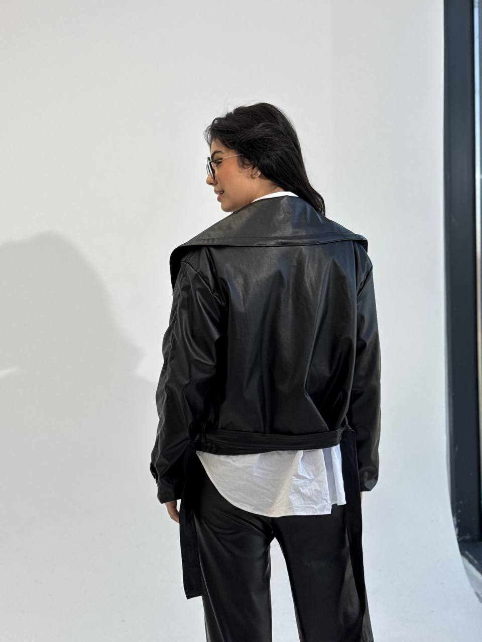 Mango Leather jacket