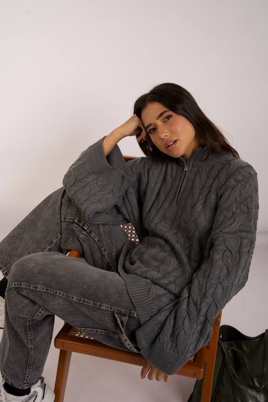 HALF Zipper Pullover