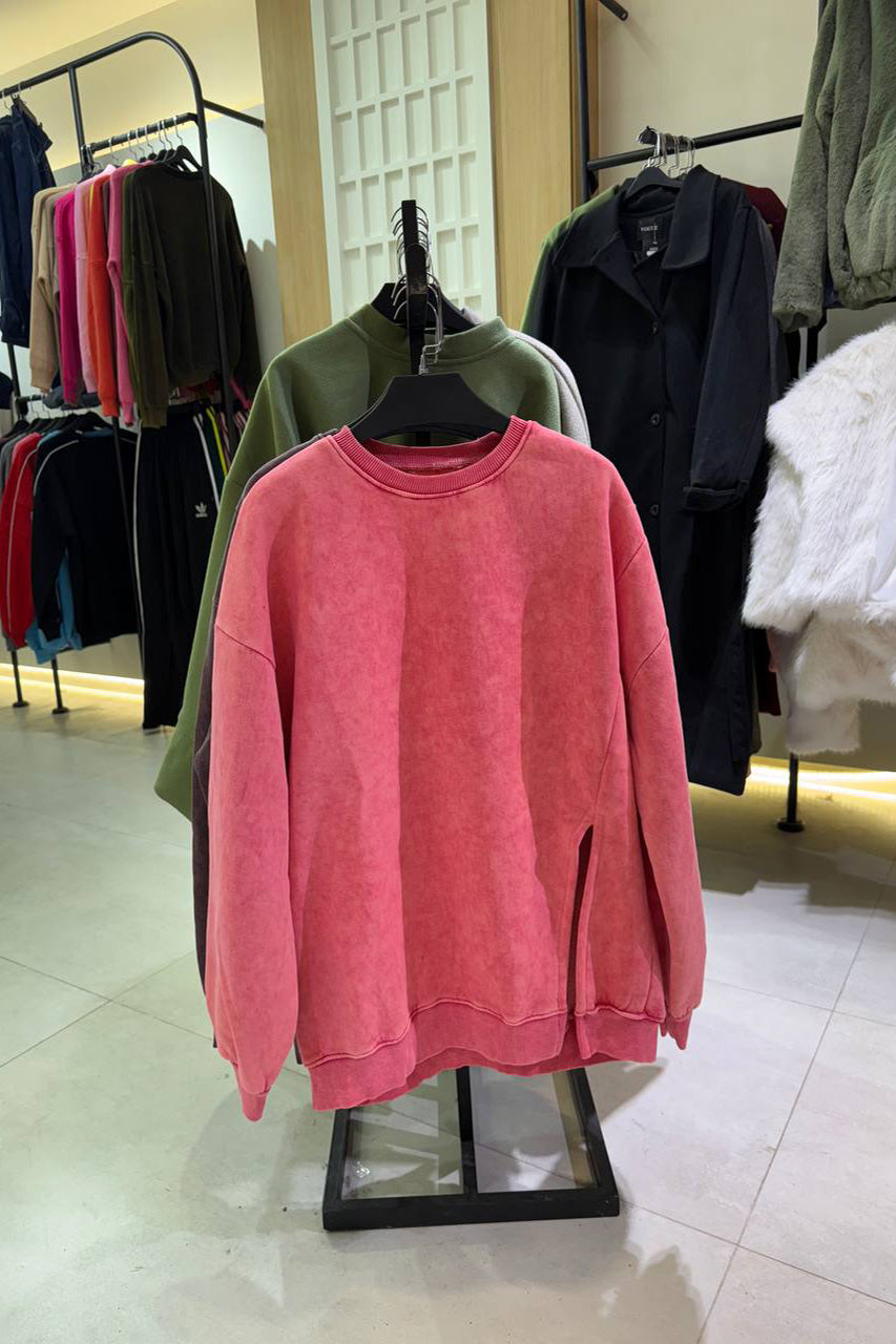 Side Split Sweatshirt