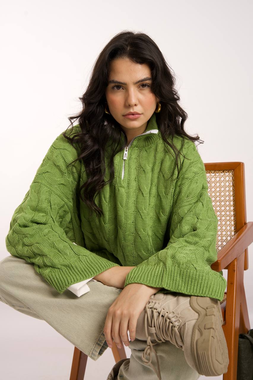 HALF Zipper Pullover